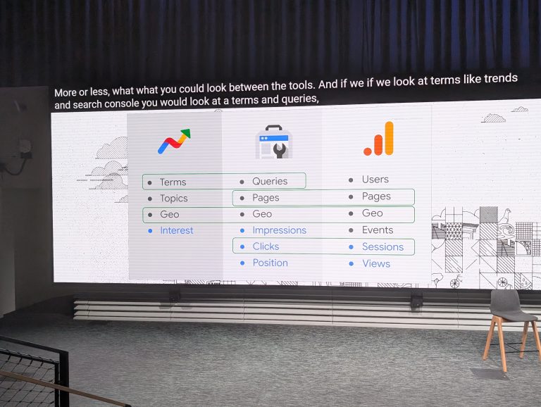 Зв'язок даних в інструментах Google